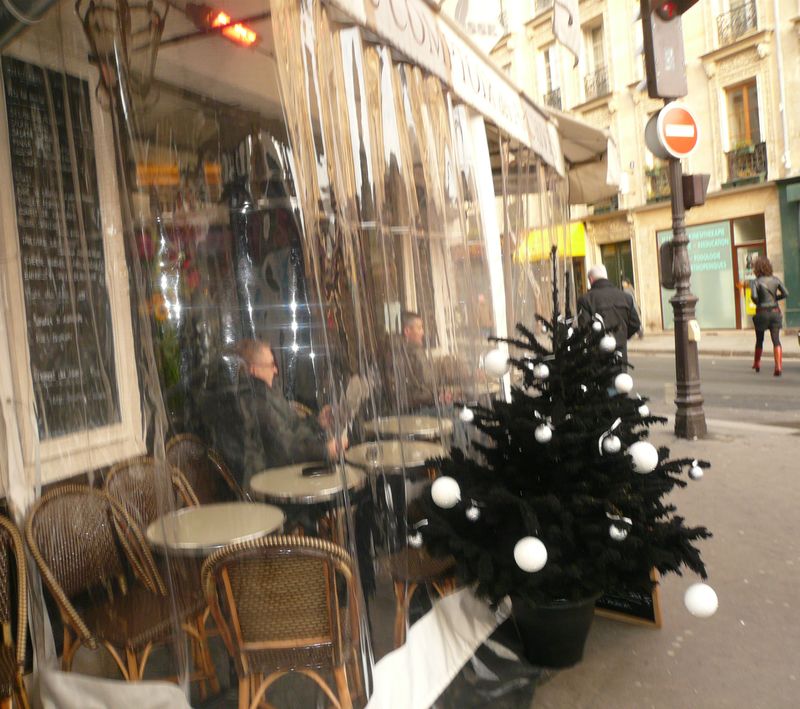 Terrasse bâchée