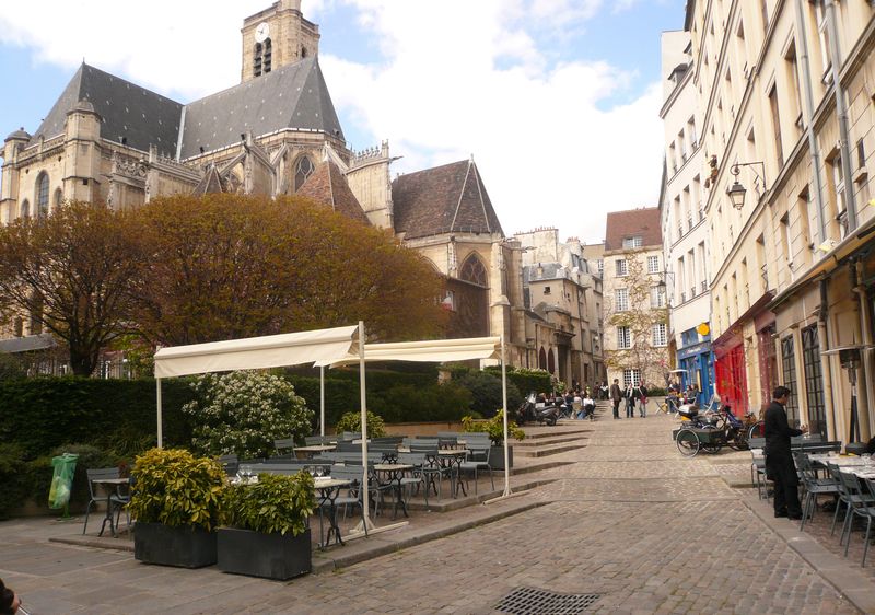 Barres contre terrasse