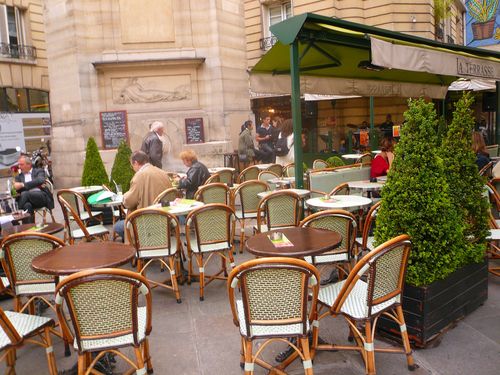 Haudriettes terrasse fontaine