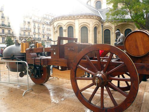 Fardier cugnot chapelle musée