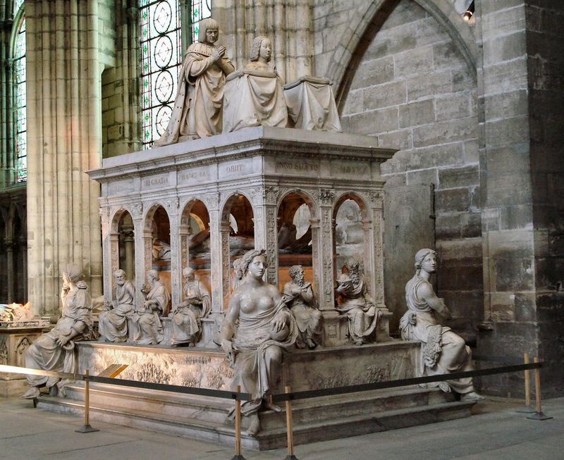 Basilique-saint-denis louis XII et anne de betagne