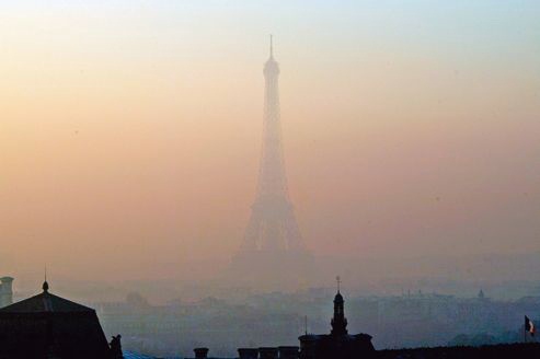 Paris pollué le figaro