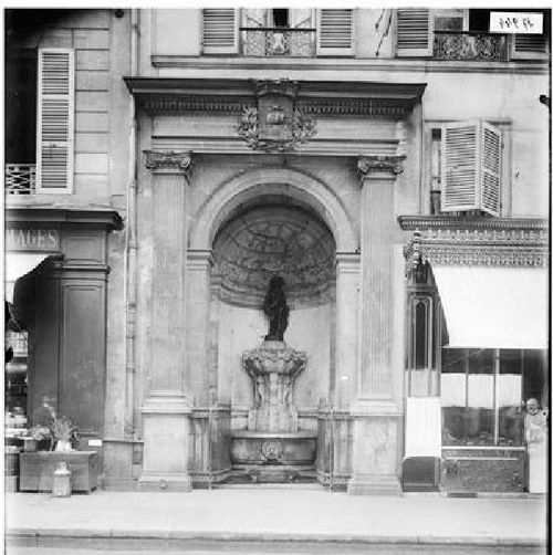 Turenne fontaine joyeuse ancienne photo