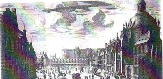 St antoine perspective bastille gravure ancienne