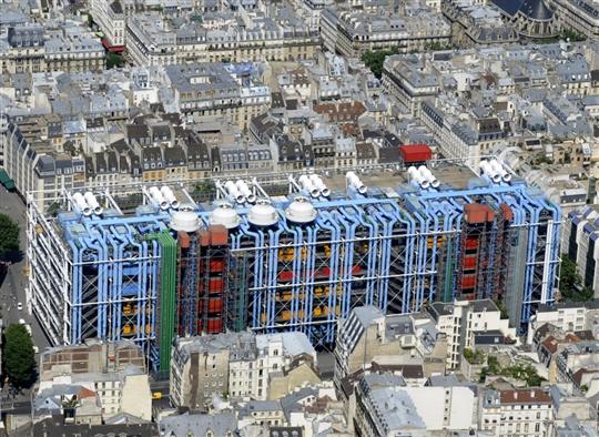 Porte-bouteilles - Centre Pompidou