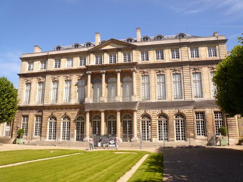 Hôtel de rohan et jardins