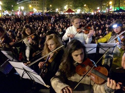 Nuit debout 30 04 16 orchestre