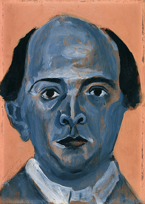 Arnold-Schonberg-Autoportrait-bleu