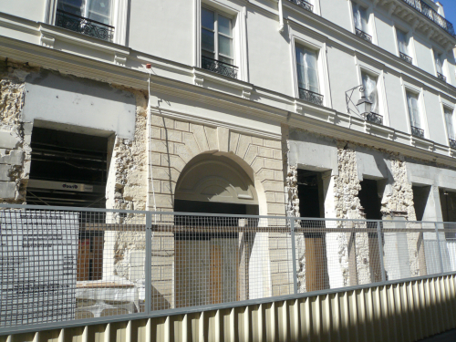 Charlot 3 façade en rénovation 24 09 16
