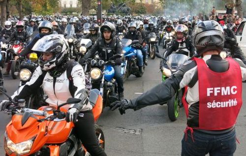 Motards le parisien 