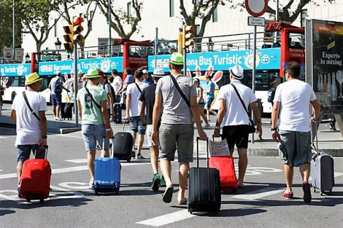 Locations saisonnières valises roulettes barcelone 2016