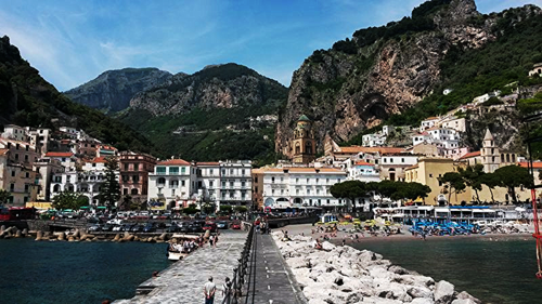 Amalfi vue générale droite