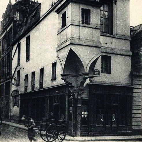 Pavée 24 rue vers 1900 Hôtel Lamoignon vers 1900