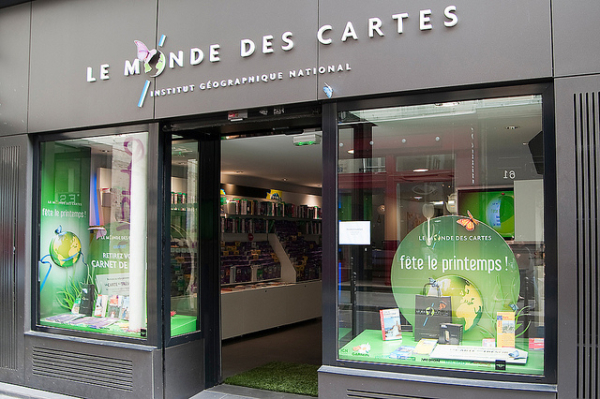carte ign paris magasin Vivre le Marais, Vivre Paris centre !: La boutique IGN de la rue 