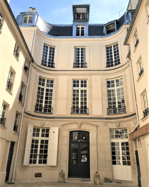 Charlot 28 façade cour 07 07 18