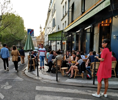 Terrasse carreau du temple 25 10 18