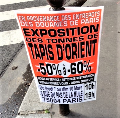 Affiche pas de la mule