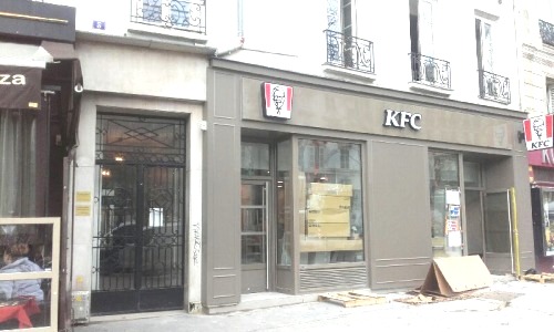 Beaumarchais 5 devanture KFC 07 03 19