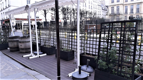 Terrasse éphémère picasso