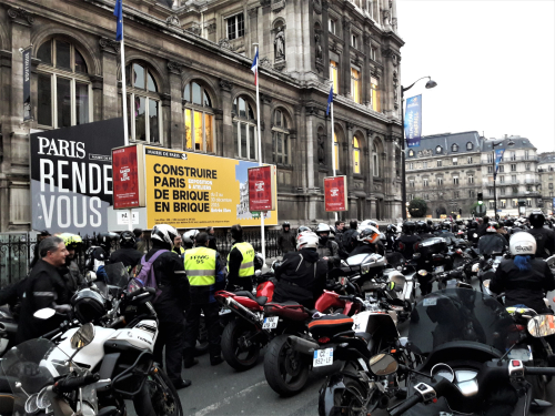 Motards manif hdv