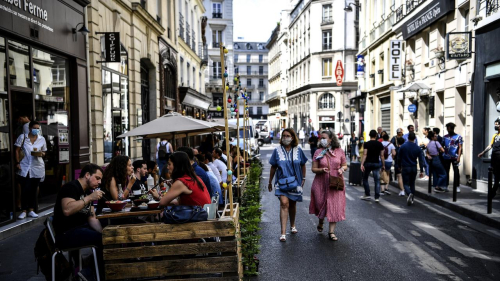 Terrasse 60M de piétons 25 06 21