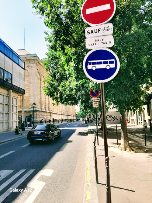 Vivre le Marais, Vivre Paris centre !: Quand des panneaux d'affichage  deviennent un obstacle aux circulations douces