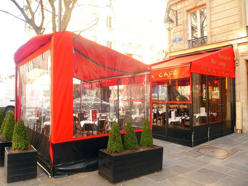 rue du Bourg Tibourg (IVe), café Féria