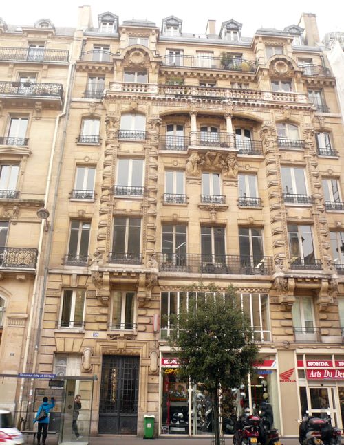 39 rue de Réaumur, immeuble "art nouveau"