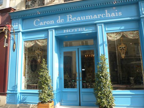 Hôtel Caron de Beaumarchais, rue Vieille du Temple (IVe)